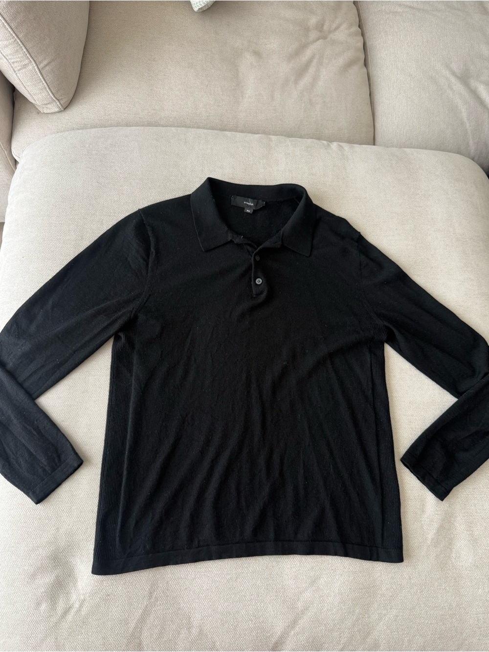 Vince wool Polo Long Sleeves